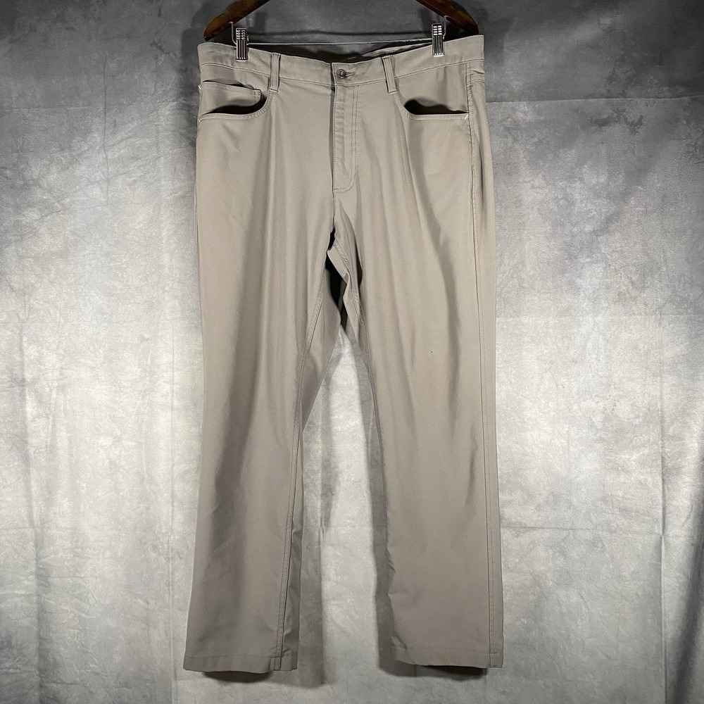 FootJoy FJ Performance Athletic Fit Golf Pants Mens Size 36 X 32 Gray Stretch‎